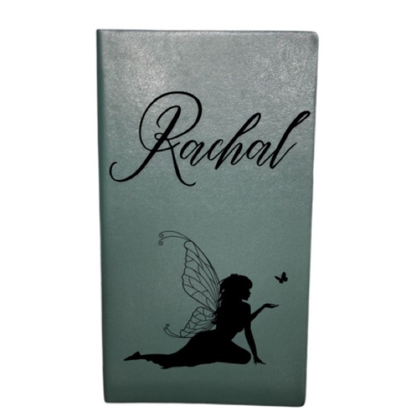 CUSTOM ENGRAVED Vintage leather travel, journal - Picture 3 of 8